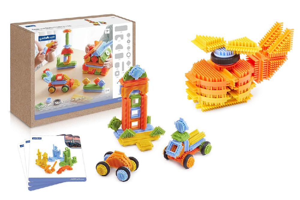 guidecraft 觸覺刷刷積木